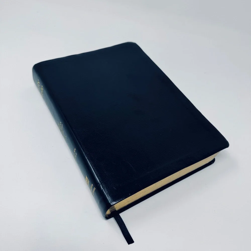 Foundation Publications Bible Unisex OS Black NASB 1995 Side-Column Reference